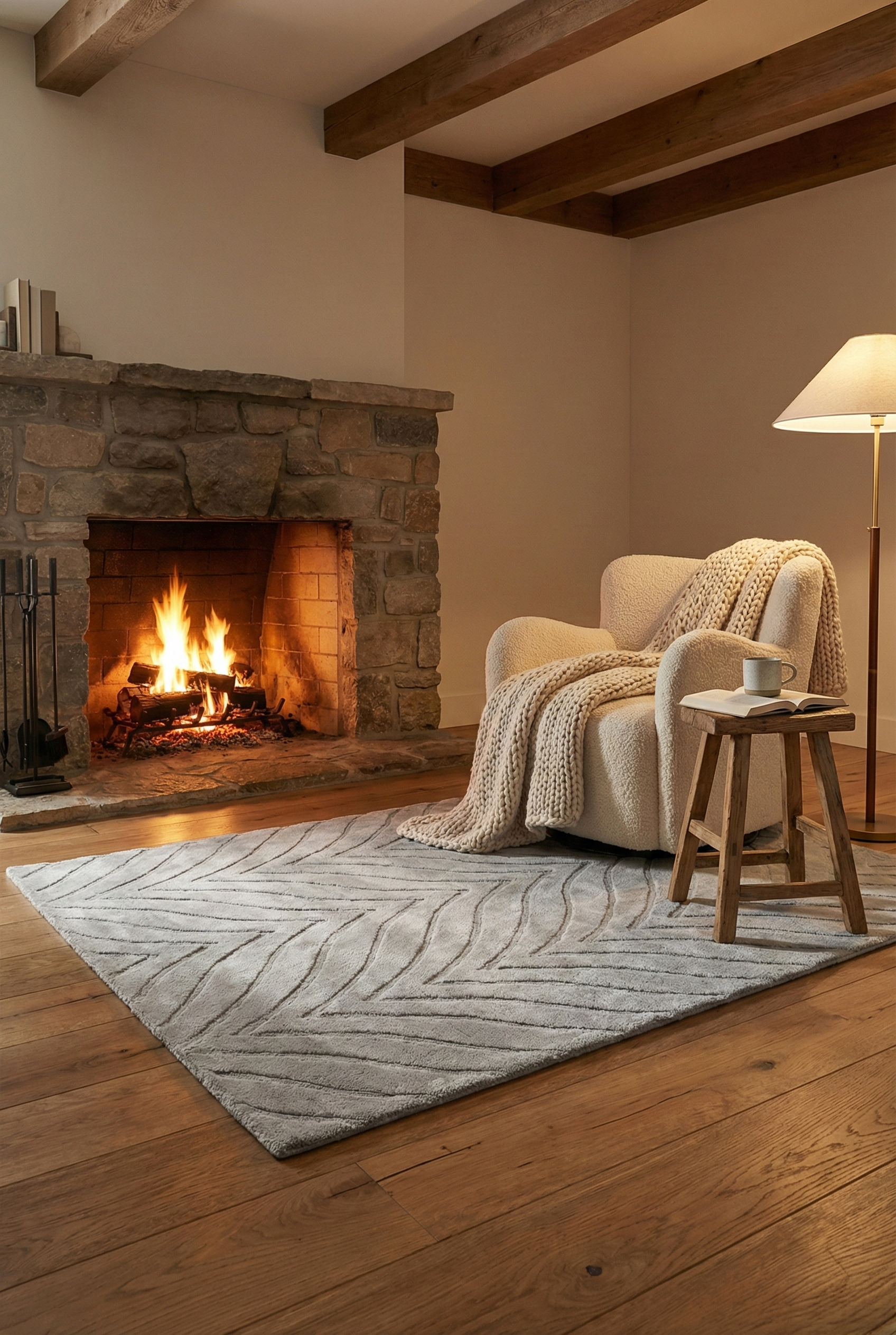 Alfombra Chevron 140x200cm