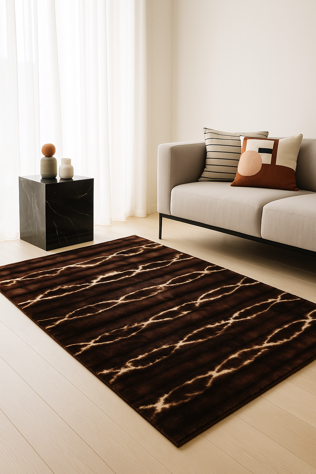 Alfombra Kuji Tipo Conejo 120x180