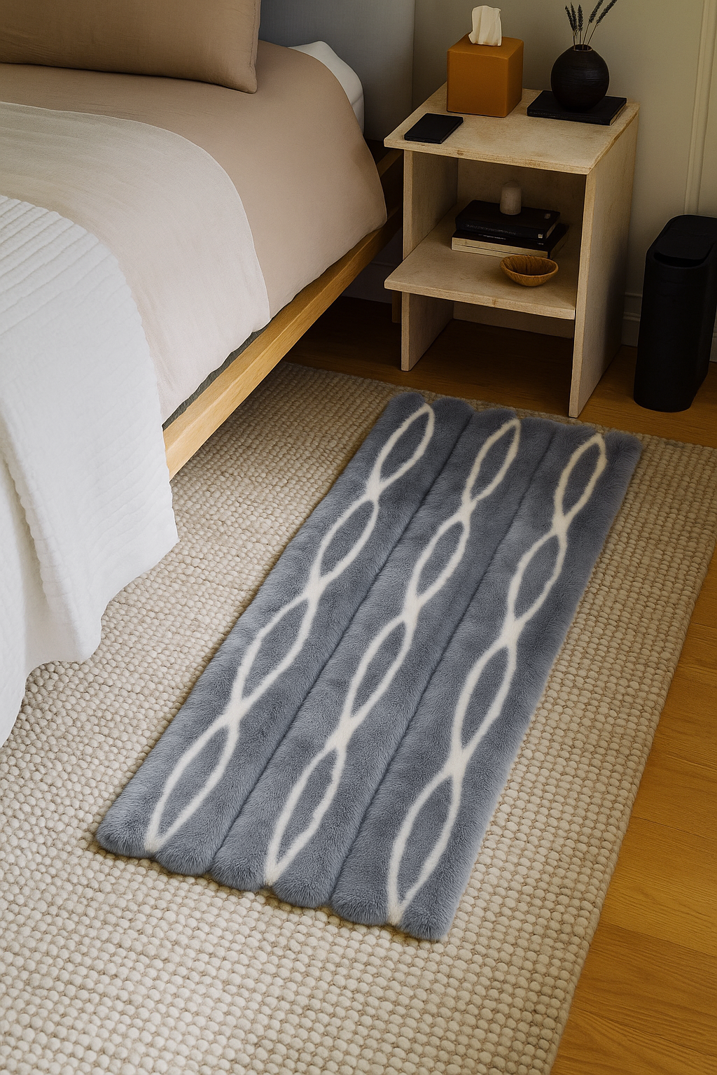 Alfombra Kuji Tipo Conejo 60x120