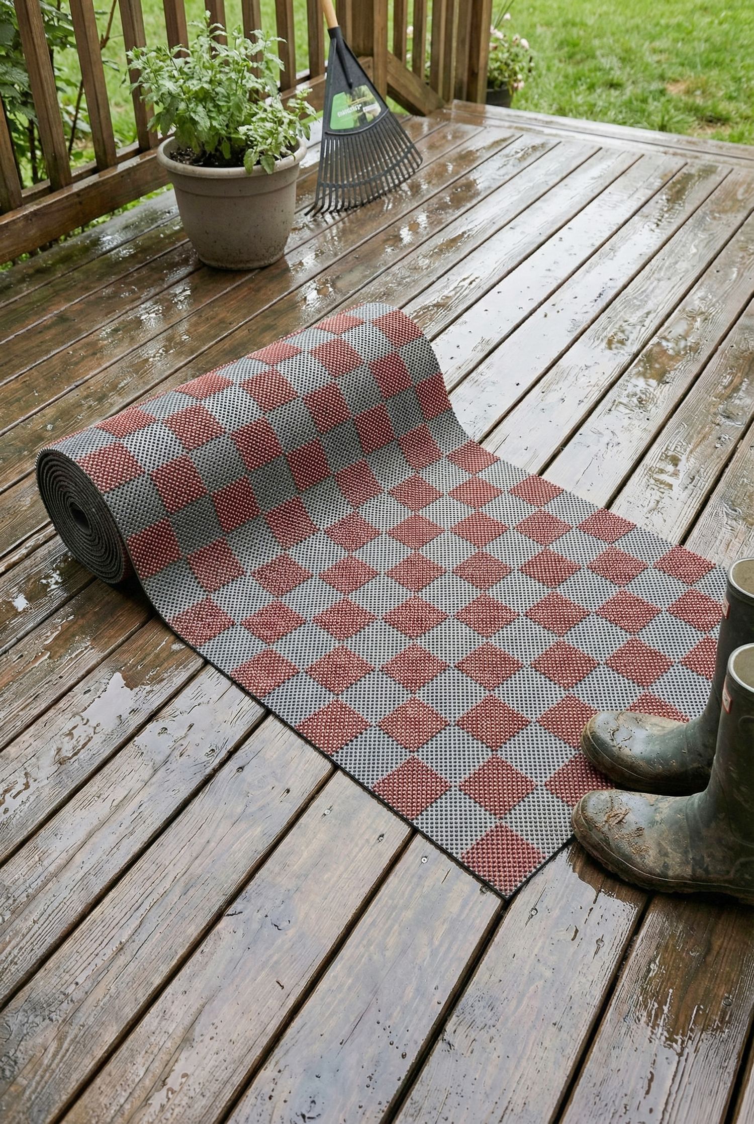 Rollo Piso de Goma 0.9x12m