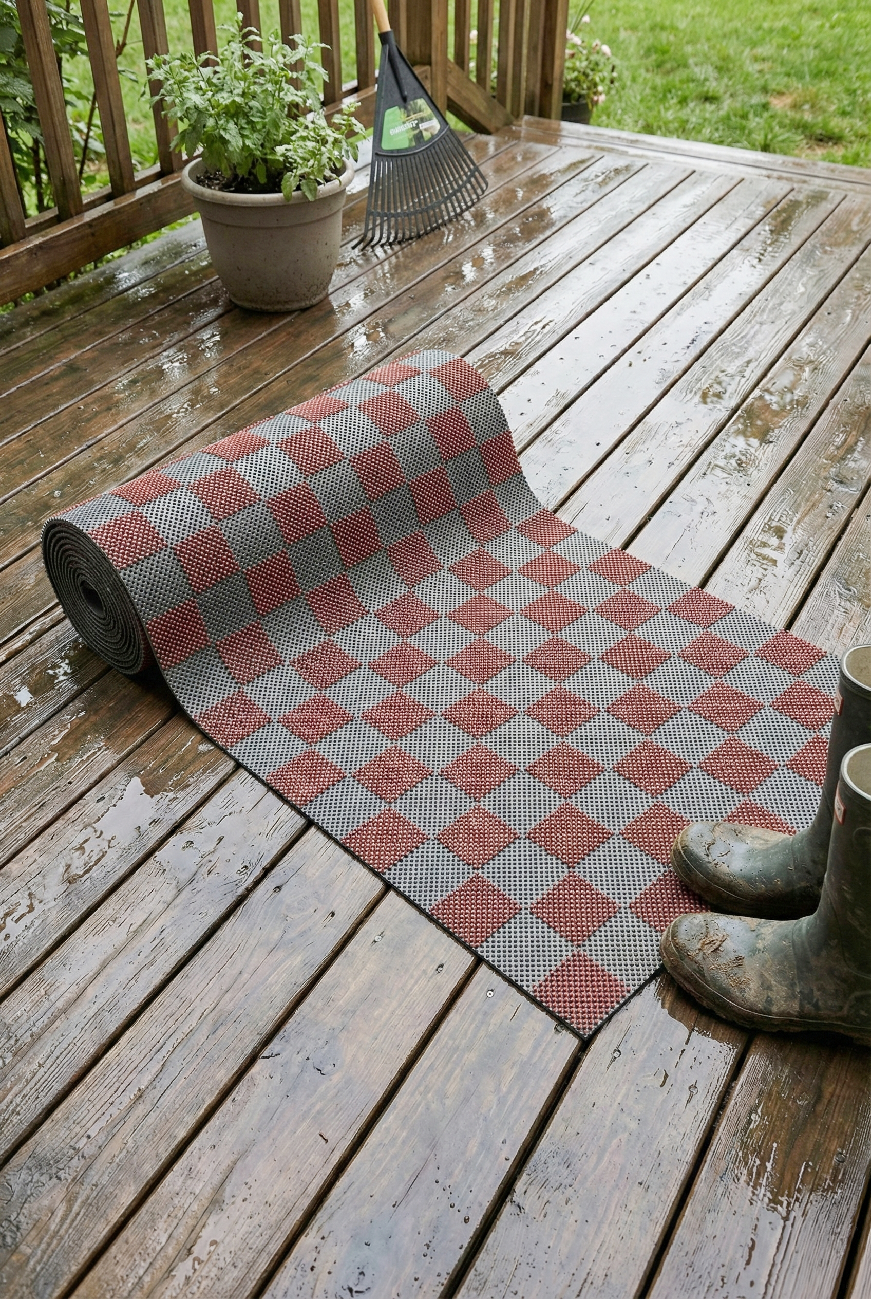 Rollo Piso de Goma 0.9x12m