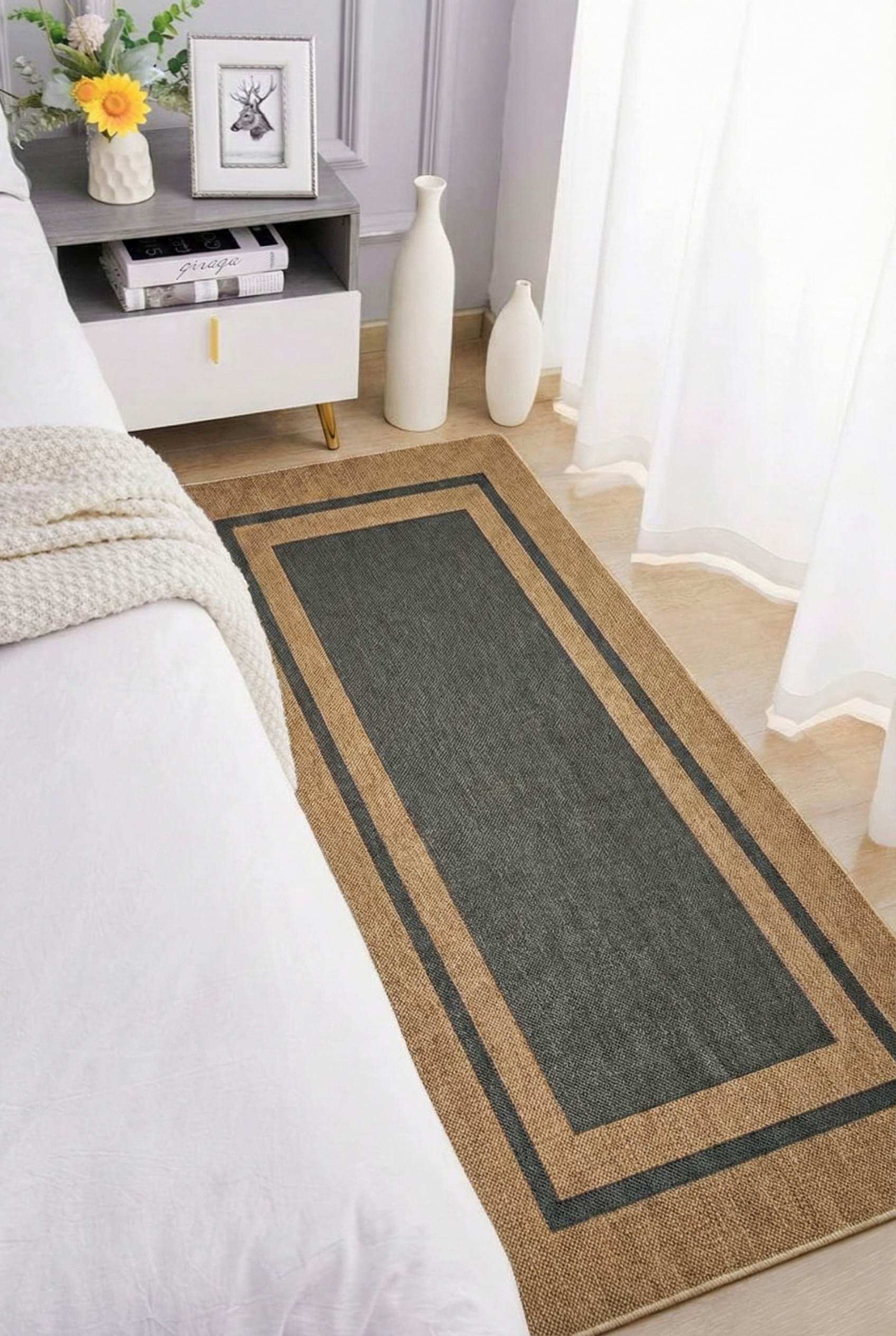 Alfombra Marco Tipo Yute 80x160cm